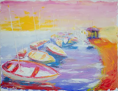 Човни на причалі